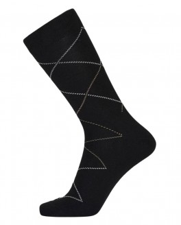 Sorte Egtved Bambusstrømper Med Terner Str. 40-45