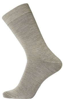 Egtved Twin Socks Uldsokker, Mørk Sand