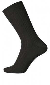 Sorte Egtved Uldstrømper i 100% Uld Str. 40-43