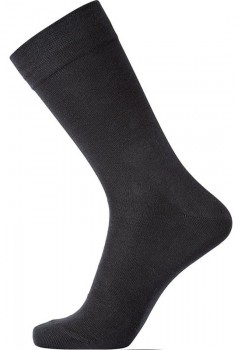 Sorte Egtved bomuldsstrømper uden elastik - Str. 45-48