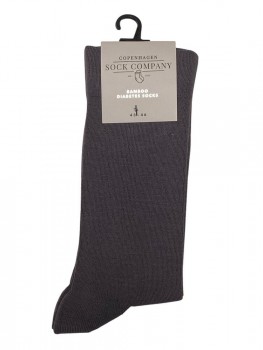CPH Socks Comp. Komfort- og diabetessokker, Grå bambus - Str. 39-42