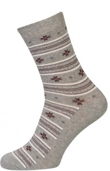 Strømper Med Striber - Str. 35-38