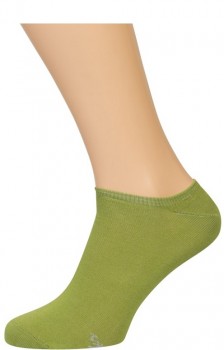 Grønne Footies (under ankel) Str. 35-38