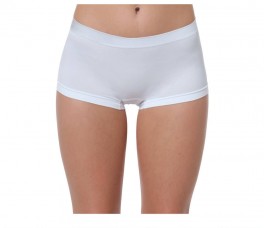 Sømløse Hipster Trusser, Hvid, Str. L/XL