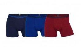 3-Pak JBS Bambus Tights, Bordeaux, Blå og Navy Str. Medium