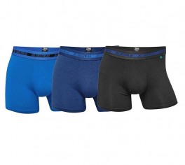 3-Pak JBS Bambus Tights, Sort og Blå - Str. Medium