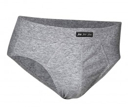 JBS briefs underbukser, mand, grå, str. 2XL