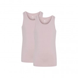 JBS of Denmark - 2-pak bambus singlet til piger - Rosa