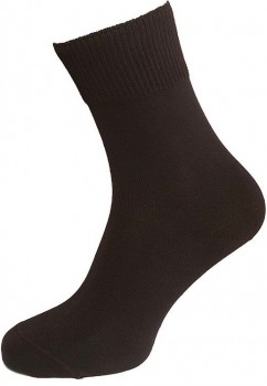 Kilde komfort- og diabetesstrømper, sort - Str. 43-46