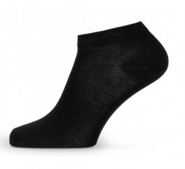 Korte Kilde Bambus Komfort- og Diabetesstrømper, Sort - Str. 39-42