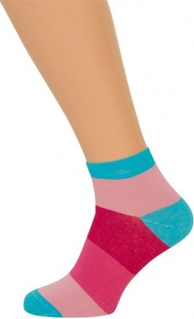 Stribede Ankelstrømper - Str. 35-38