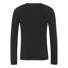 Sort Coastland uldundertrøje med lange ærmer, herre, small