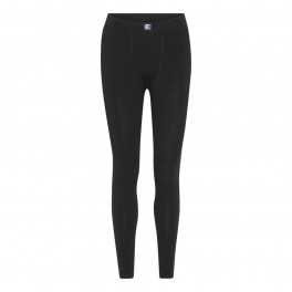 Leggings i merinould, dame, Coastland of Denmark, sort, str. XS