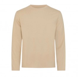 Resteröds Bambus Langærmet T-Shirt, Beige - Str. Medium