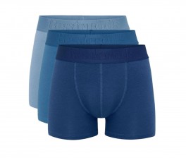 Resteröds 3-Pak Bambus Tights, Blå - Str. XL