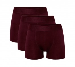 Resteröds 3-Pak Bambus Tights, Bordeaux - Str. 2XL