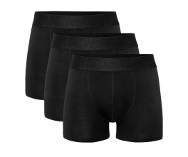 Resteröds 3-Pak Bambus Tights, Sort - Str. Large