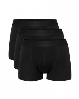Resteröds - 3-pak Bambus Trunks - Sort - Str. Medium