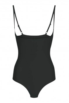 Decoy Shapewear Bodystocking, Sort, Str. Large