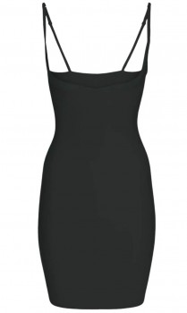 Decoy Shapewear Kjole, Sort, Str. XL