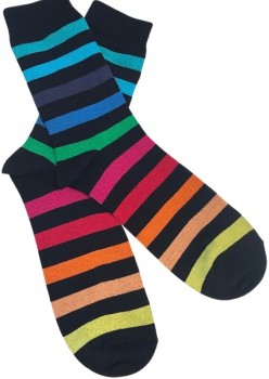 Stribede Strømper - Str. 39-42