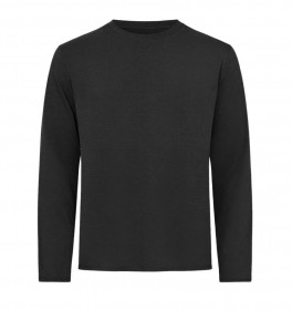 Resteröds Langærmet Bambus T-Shirt, Sort - Str. M