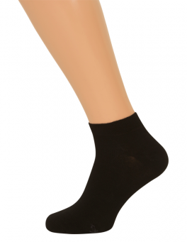 Sorte Ankelstrømper(korte strømper) - Str. 43-46