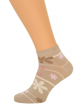 Stribede Ankelstrømper(korte strømper) - Str. 35-38