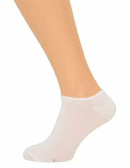 Hvide Footies - Str. 35-38