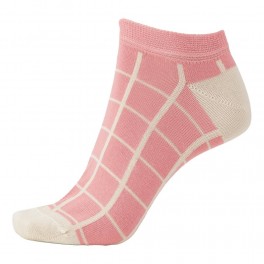 Korte ankelstrømper fra Socks CPH - Pink Tern str. 36-39