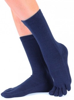 Tåsokker, ToeToe Essential Mid-Calf Navy