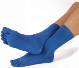 ToeToe Essential Mid-Calf Tåsokker Blå Str. 35-46