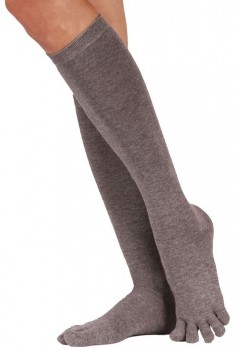 ToeToe Knæstrømper Grå Str. 35-46
