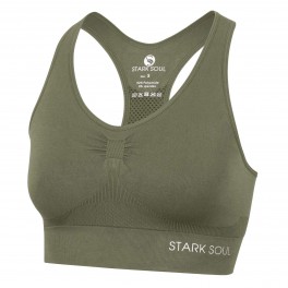 Microfiber Sportstop fra Stark Soul - Khaki str. Large