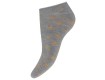 Decoy Sneaker Sock Bamboo - Grå/guld Str. 37-41