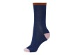 Socks CPH Damestrømpe - Navy med glitter