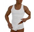 2-pak Vincent Creation Tanktops Til Mænd - Hvid Str. Medium
