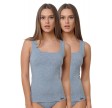 2-pak tank tops til damer, grå, str. medium