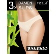 3-pak bambus brief trusser, hvid, str. large