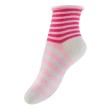 4 par børnesokker "Berry Stripes"