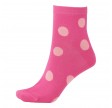 Korte ankelstrømper fra Socks CPH - Pink Dot str. 36-39