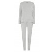 Decoy bambus pyjamas sæt - Grå str. X-Large