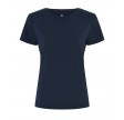 Bambus t-shirt med rund hals til kvinder, JBS of Denmark, Navy