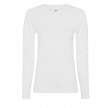 Langærmet bambus t-shirt, dame, JBS of Denmark, hvid, str. XS