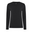 Langærmet bambus t-shirt, dame, JBS of Denmark, sort, str. XL