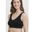 Decoy BH-top med brede stropper, sort, str. XL