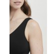 Decoy BH-top med brede stropper, sort, str. XL