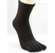Billige Tåstrømper Sort - Str- 35-43