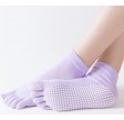 Lilla Yoga / Pilates Tåstrømper Anti-Slip Sål - Str. 35-38