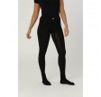 Leggings i merinould, dame, Coastland of Denmark, sort, str. XL